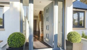 Installations of uPVC Front and Back Doors by Three Counties Ltd