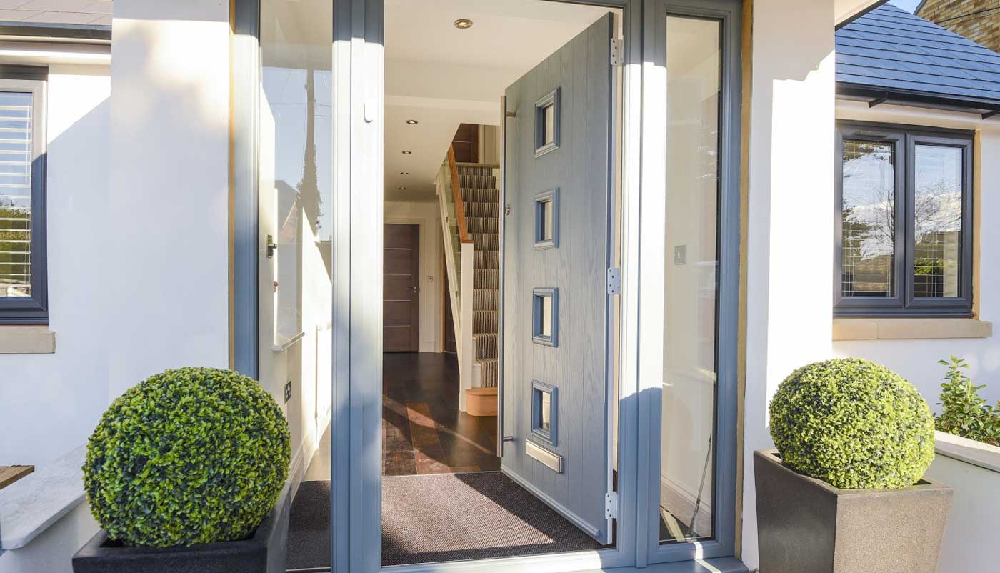 Installations of uPVC Front and Back Doors by Three Counties Ltd